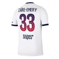 Paris Saint-Germain Warren Zaire-Emery #33 Vieraspaita 2026-27 Lyhythihainen